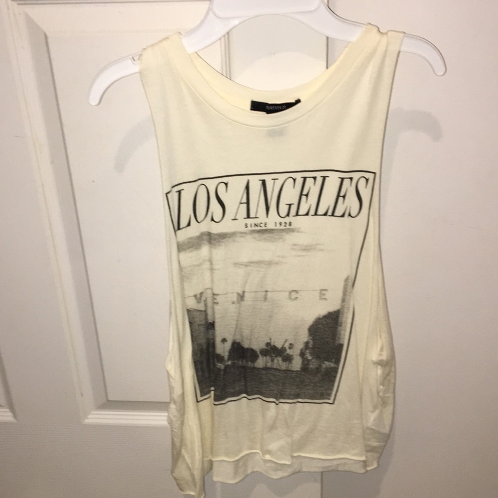 LA long tank top